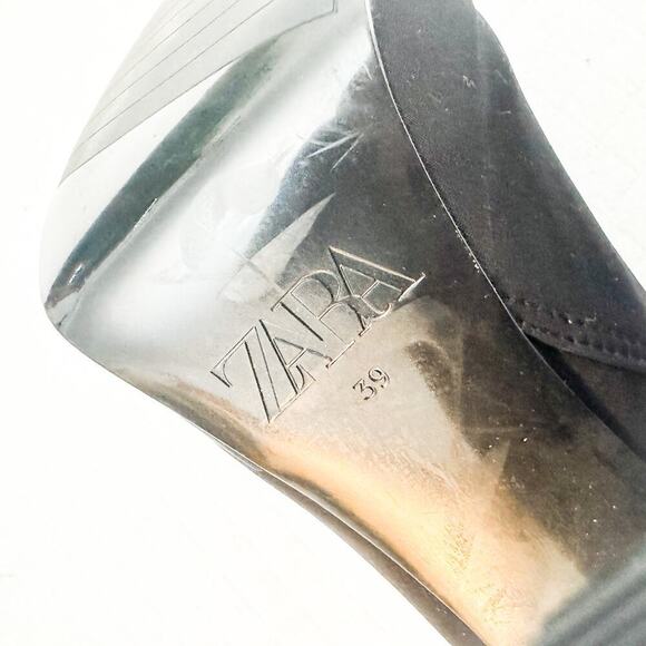 Zara Black Ankle Boots - Picture 3 of 6